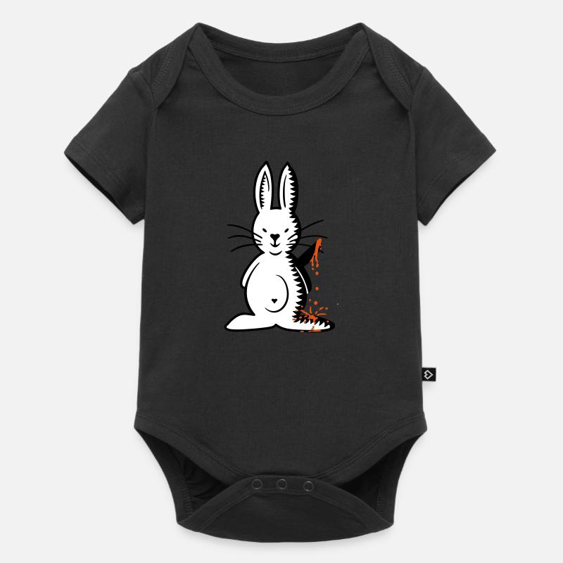 Killer Bunny / Ripper Bunny (3c) - Body à manches courtes Premium Bébé - noir