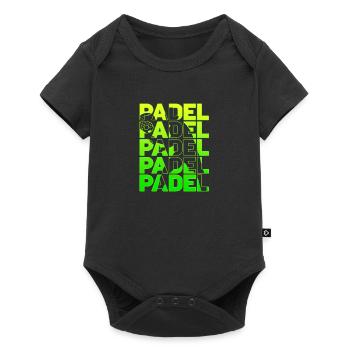 Padel Wallin - Body à manches courtes Premium Bébé - noir - Devant
