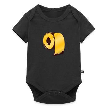 Achats de papier toilette or 2020 hamster - Body à manches courtes Premium Bébé - noir - Devant