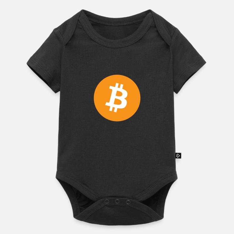Bitcoin - Body à manches courtes Premium Bébé - noir
