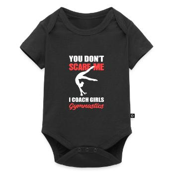Je forme une fille professeur de ballet cadeau - Body à manches courtes Premium Bébé - noir - Devant