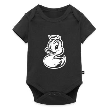 Duck Ducks - Baby Premium short-sleeve bodysuit - black - Front