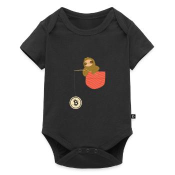 Funny Bitcoin Crypto Blockchain Btc Fun Liebhab - Baby Premium short-sleeve bodysuit - black - Front