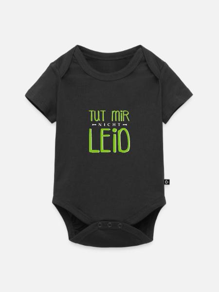 Tut mit nicht - Baby Premium Kurzarmbody - Schwarz