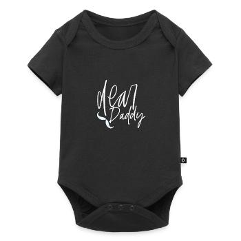 Dear daddy - Baby Premium short-sleeve bodysuit - black - Front