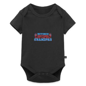 hospital cardiology profession trainer saying - Baby Premium short-sleeve bodysuit - black - Front