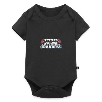 hospital cardiology profession trainer saying - Baby Premium short-sleeve bodysuit - black - Front
