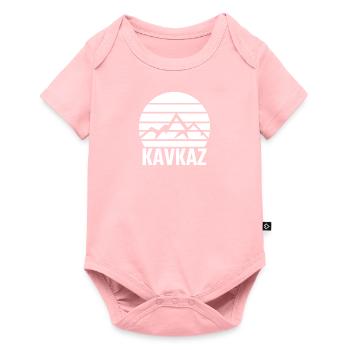 Kavkaz Caucasus Chechnya Dagestan Gift Idea - Baby Premium short-sleeve bodysuit - rose - Front