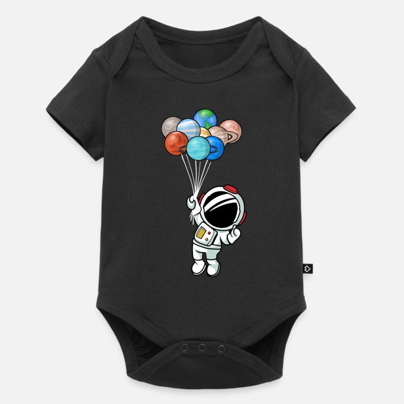 Astronaute - Body à manches courtes Premium Bébé - noir
