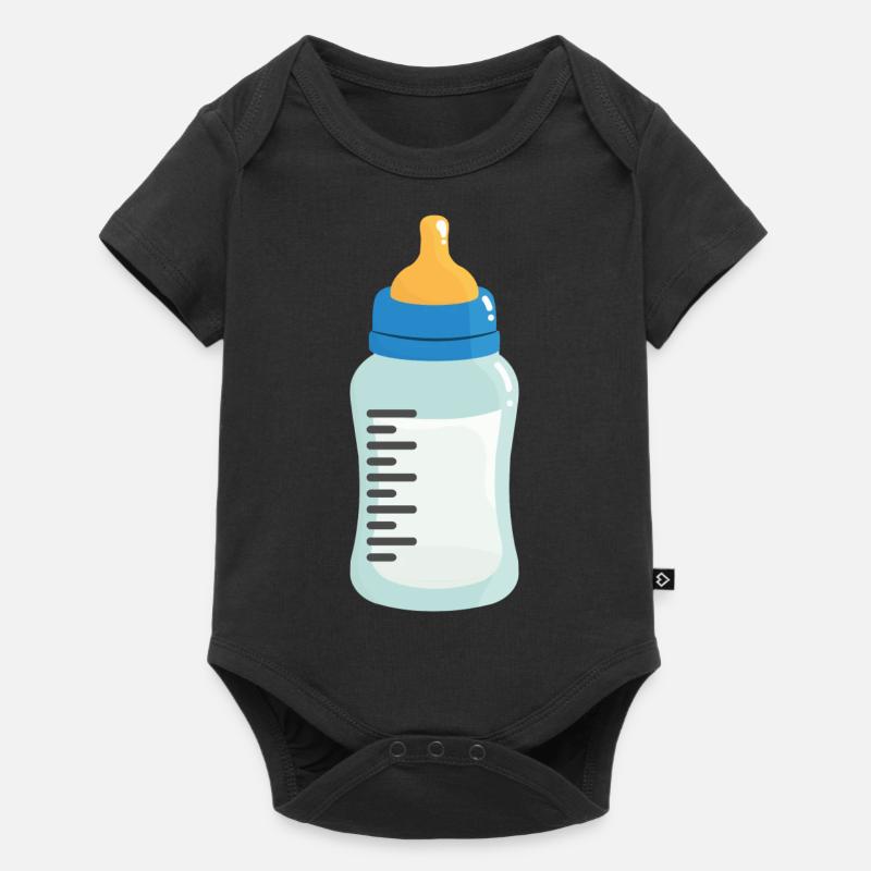 Biberon - Body à manches courtes Premium Bébé - noir