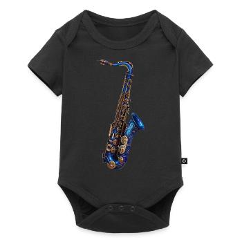 Saxophone - Body à manches courtes Premium Bébé - noir - Devant