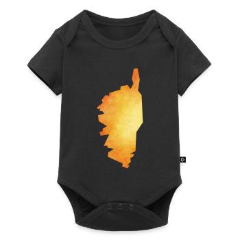 corsica - Baby Premium short-sleeve bodysuit - black - Front