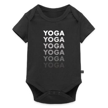 Yogi Yoga - Body à manches courtes Premium Bébé - noir - Devant