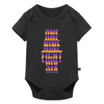 Vintage 1986 - Baby Premium short-sleeve bodysuit - black - Front