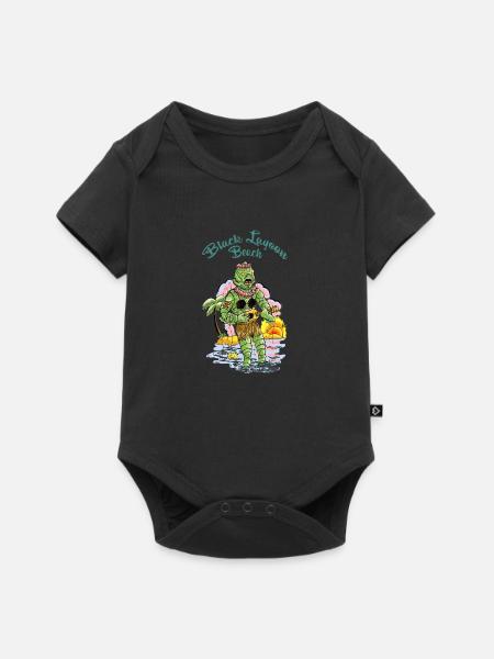vahinedulagoon - Baby Premium Kurzarmbody - Schwarz