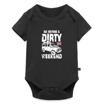 Au Having A Dirty Weekend - Body à manches courtes Premium Bébé - noir - Devant