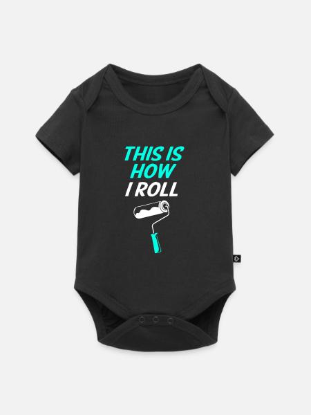 Maler - Baby Premium Kurzarmbody - Schwarz