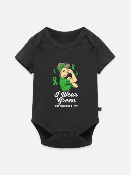Schädel Hirn Trauma - Baby Premium Kurzarmbody - Schwarz