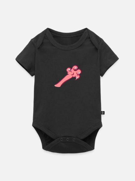 claws / Krallen (3c) - Baby Premium Kurzarmbody - Schwarz