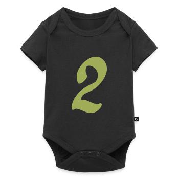 2 - Baby Premium short-sleeve bodysuit - black - Front