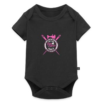 Sewing Happiness - Baby Premium short-sleeve bodysuit - black - Front