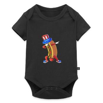 Hot Dog Snack - Baby Premium short-sleeve bodysuit - black - Front