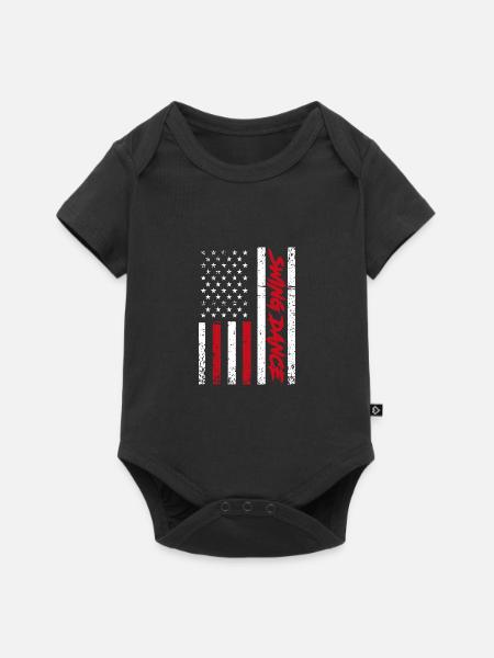 Swing Swing-Musik - Baby Premium Kurzarmbody - Schwarz