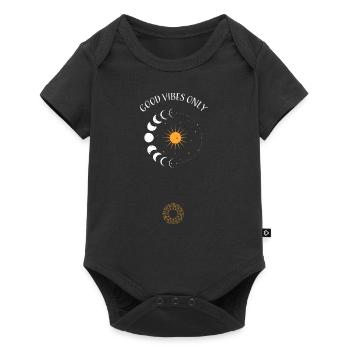 Good Vibes Only - Astrologie - Body à manches courtes Premium Bébé - noir - Devant