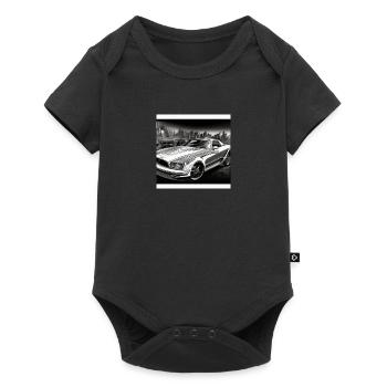 Auto Car USA Paint - Baby Premium short-sleeve bodysuit - black - Front
