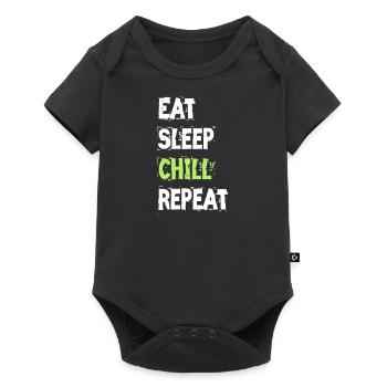 Relax - Baby Premium short-sleeve bodysuit - black - Front