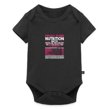 Personal Trainer Personal Trainer Nutrition Facts - Baby Premium short-sleeve bodysuit - black - Front