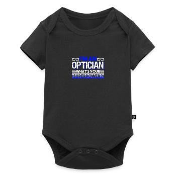 Optician Optician What's Your Superpower - Baby Premium short-sleeve bodysuit - black - Front