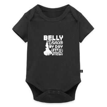 Belly Dance Belly Dancer By Day Gamer By Night - Baby Premium short-sleeve bodysuit - black - Front