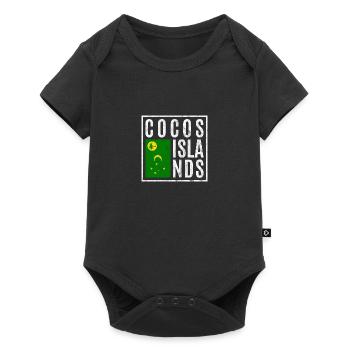 Îles Cocos - Body à manches courtes Premium Bébé - noir - Devant