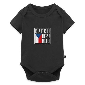 Czech Republic - Baby Premium short-sleeve bodysuit - black - Front