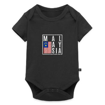 Malaisie - Body à manches courtes Premium Bébé - noir - Devant