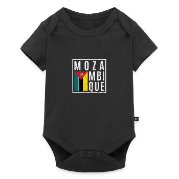 Mozambique - Baby Premium short-sleeve bodysuit - black - Front