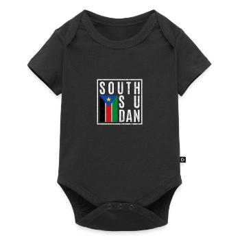 South Sudan - Baby Premium short-sleeve bodysuit - black - Front