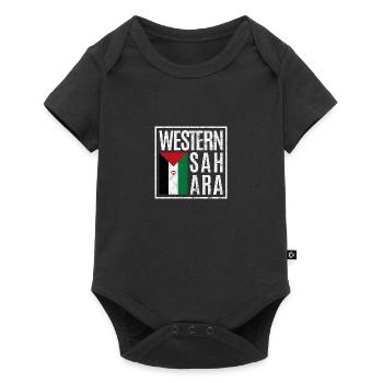 Sahara occidental - Body à manches courtes Premium Bébé - noir - Devant