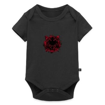 Albania - Baby Premium short-sleeve bodysuit - black - Front