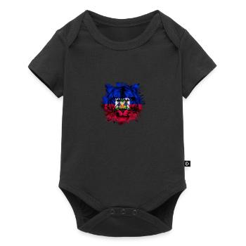 Haiti - Baby Premium short-sleeve bodysuit - black - Front
