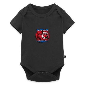 North Korea - Baby Premium short-sleeve bodysuit - black - Front