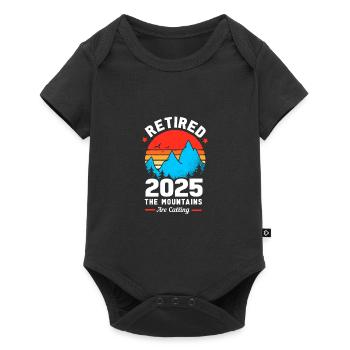Retirement 2025 Pensioner Pension Pensioner - Baby Premium short-sleeve bodysuit - black - Front
