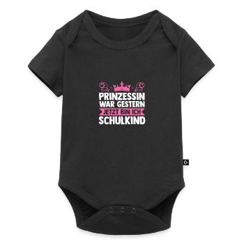 Kindergarten Graduate Princess School Enrollment Schoolchild - Baby Premium short-sleeve bodysuit - black - Front