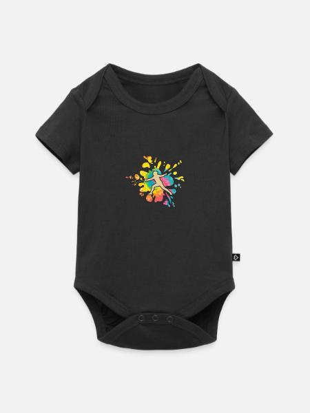 Fechter Fechten - Baby Premium Kurzarmbody - Schwarz