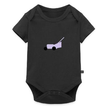 Tondeuses à gazon - Body à manches courtes Premium Bébé - noir - Devant