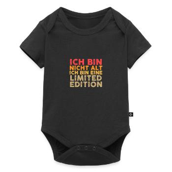 Ich Bin Nicht Alt Geburtstag - Baby Premium Kurzarmbody - Schwarz - Vorne