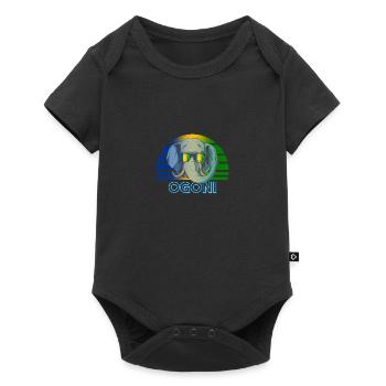 Ogonis - Body à manches courtes Premium Bébé - noir - Devant
