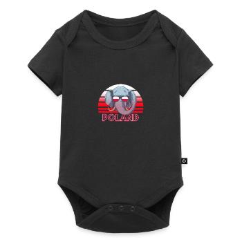 Poland - Baby Premium short-sleeve bodysuit - black - Front