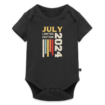 July 2024 - Birthday gift July 2024 - Baby Premium short-sleeve bodysuit - black - Front